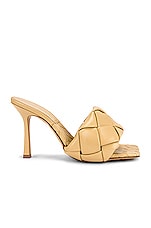 Bottega Veneta The Rubber Lido Sandals in Cane Sugar, view 1, click to view large image.