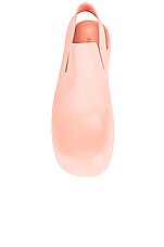 Bottega Veneta Puddle Sandals in Peachy, view 4, click to view large image.