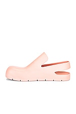 Bottega Veneta Puddle Sandals in Peachy, view 5, click to view large image.