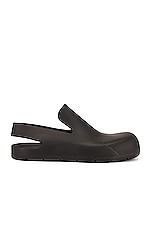 Bottega Veneta Puddle Sandals in Black, view 1, click to view large image.