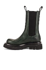 Bottega Veneta Lug Chelsea Boots in Camping, view 5, click to view large image.
