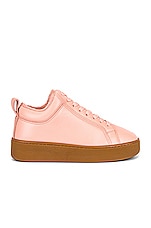 Bottega Veneta The Quilt Sneakers in Peachy & Rubber Band, view 1, click to view large image.