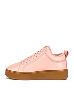 Bottega Veneta The Quilt Sneakers in Peachy & Rubber Band, view 5, click to view large image.