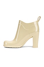 Bottega Veneta Rubber Ankle Boots in Sea Salt, view 5, click to view large image.