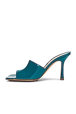 Bottega Veneta Stretch Gloss Sandals in Blaster, view 5, click to view large image.