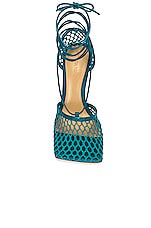 Bottega Veneta Stretch Sandals in Blaster, view 4, click to view large image.