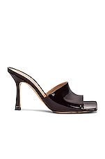 Bottega Veneta Stretch Gloss Sandals in Oxide, view 1, click to view large image.