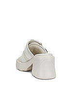 Bottega Veneta Flash Buckle Mule Sandals in String, view 3, click to view large image.