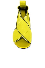 Bottega Veneta Flex Elastic Sandals in Kiwi, view 4, click to view large image.