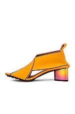 Bottega Veneta Flex Elastic Sandals in Tangerine, view 5, click to view large image.