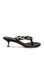Bottega Veneta Dot Sandals in Inkwell, view 1, click to view large image.