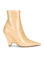 Bottega Veneta Point Ankle Boots in Cane Sugar, view 1, click to view large image.