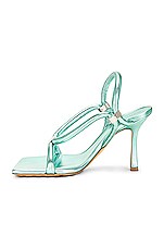 Bottega Veneta Stretch Slingback Sandal in Icy Moon, view 5, click to view large image.