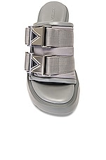Bottega Veneta Flash Mule Sandal in Vapor, view 4, click to view large image.