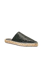 Bottega Veneta Open Back Espadrille in Inkwell, view 2, click to view large image.