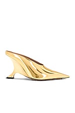 BOTTEGA VENETA アトミック ラウントトゥ ハンフス 【関税込】 Bottega Veneta The Lido flat sandals for Women - Silver in