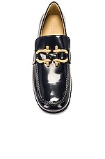 Bottega Veneta Monsieur Loafer in Abyss, view 4, click to view large image.