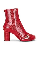 Bottega Veneta Atomic Ankle Boot in Strawberry, view 1, click to view large image.