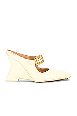 Bottega Veneta Comet Mary Jane Pump in Camomile, view 1, click to view large image.
