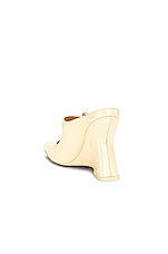 Bottega Veneta Comet Mary Jane Pump in Camomile, view 3, click to view large image.