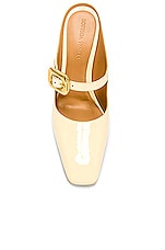 Bottega Veneta Comet Mary Jane Pump in Camomile, view 4, click to view large image.