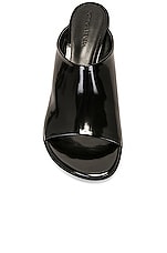 Bottega Veneta Atomic Mule Sandal in Black, view 4, click to view large image.