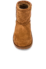 Bottega Veneta Snap Ankle Boot in Caramel, view 4, click to view large image.