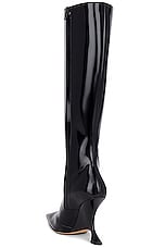 Bottega Veneta Rocket Knee High Boot in Black, view 3, click to view large image.