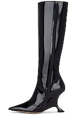 Bottega Veneta Rocket Knee High Boot in Black, view 5, click to view large image.