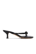 Bottega Veneta Blink Mule Sandal in Black, view 1, click to view large image.