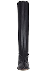 Bottega Veneta Tripod High Boot in Black, view 4, click to view large image.