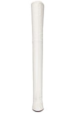 Bottega Veneta Tripod Thigh High Boot in White, view 4, click to view large image.