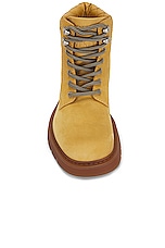 Bottega Veneta Haddock Ankle Boot in Ochre, view 4, click to view large image.