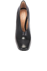 Bottega Veneta Canalazzo Pump in Black, view 4, click to view large image.