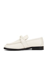 Bottega Veneta Astaire Flat Loafer in String, view 5, click to view large image.