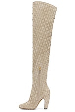 Bottega Veneta Canalazzo Boot in Gravel, view 5, click to view large image.