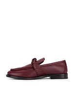 Bottega Veneta Astaire Flat Loafer in Merlot, view 5, click to view large image.