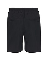 Beams Plus Mil Athletic Shorts Nylon in Black, view 2, click to view large image.