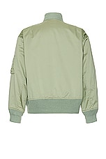 Beams Plus Mil Flight Blouson in Sage, view 2, click to view large image.