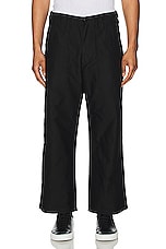 Beams Plus Mil Utility Trousers in Black, view 3, click to view large image.