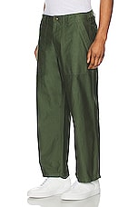 Beams Plus Mil Utility Trousers in Olive, view 4, click to view large image.
