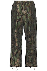 Beams Plus Mil Over 6 Pocket Camo Pant in Olive, view 1, click to view large image.