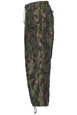 Beams Plus Mil Over 6 Pocket Camo Pant in Olive, view 3, click to view large image.