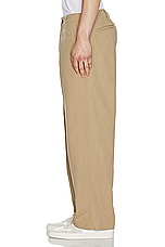 Beams Plus Mil Trousers Twill in Khaki, view 4, click to view large image.