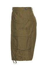Beams Plus Mil 6 Pocket 80/3 Ripstop in Olive, view 3, click to view large image.