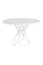 business & pleasure co. Al Fresco Dining Table in Antique White, view 1, click to view large image.