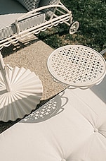 business & pleasure co. Al Fresco Sun Lounger in Antique White, view 5, click to view large image.