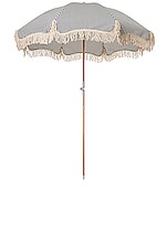 business & pleasure co. Premium Umbrella in Laurens Navy Stripe, view 1, click to view large image.