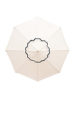 business & pleasure co. Market Umbrella in Riviera White, view 2, click to view large image.