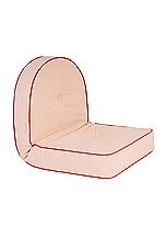 business & pleasure co. Reclining Pillow Lounger in Riviera Pink, view 1, click to view large image.